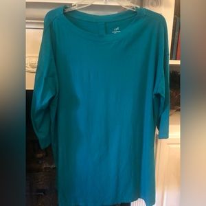 Jjill supima pleat back tunic in great condition
